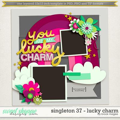 Brook's Templates - Singleton 37 - Lucky Charm by Brook Magee