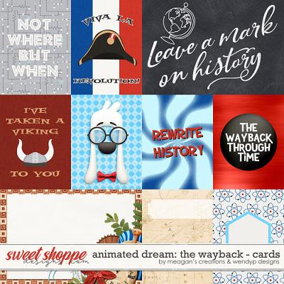 Animated Dream: The Way Back Cards by Meagan's Creations and WendyP Designs