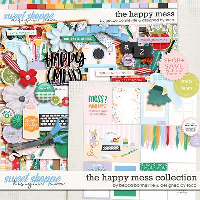 The Happy Mess Collection by Becca Bonneville and Designed by Soco The Happy Mess Collection by Becca Bonneville and Designed by Soco