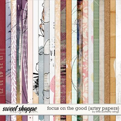 Focus on the good {artsy papers} by Little Butterfly Wings