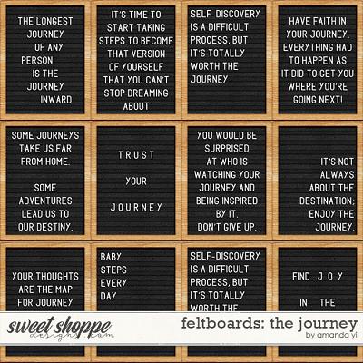 Felt Boards: The Journey by Amanda Yi