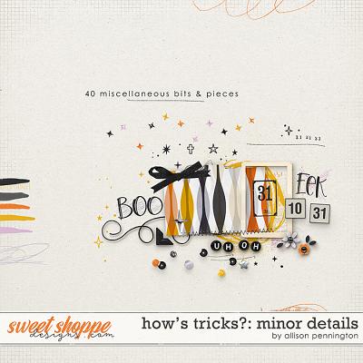 How's Tricks?: Minor Details by Allison Pennington