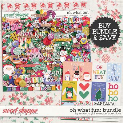 Oh What Fun: Collection Bundle by Amanda Yi and Meagan's Creations