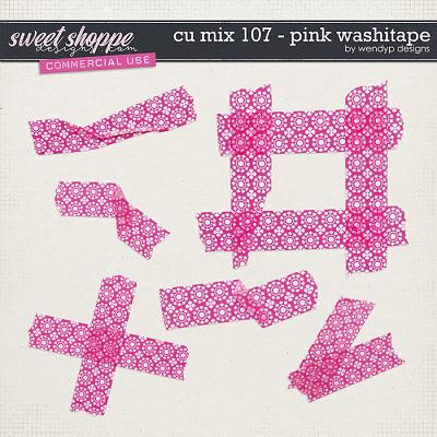 CU Mix 107 - Pink washitape by WendyP Designs