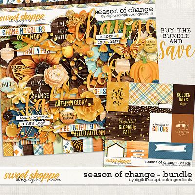 Season Of Change Bundle by Digital Scrapbook Ingredients