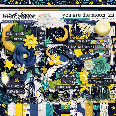 You Are the Moon: Kit by River Rose Designs