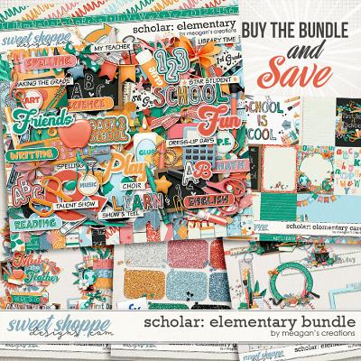Scholar: Elementary Collection Bundle by Meagan's Creations
