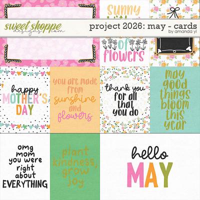 Project 2026: may - cards by Amanda Yi