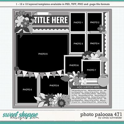 Cindy's Layered Templates - Photo Palooza 471 by Cindy Schneider