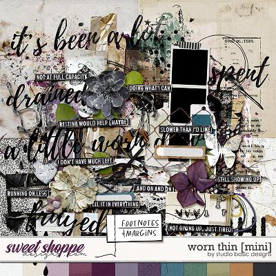 Footnotes & Margins: Worn Thin [mini] by Studio Basic