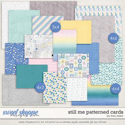 Still Me Patterned Cards by Traci Reed