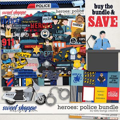 Heroes: Police Bundle by Kelly Bangs Creative Heroes: Police Bundle by Kelly Bangs Creative