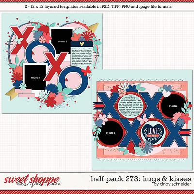 Cindy's Layered Templates - Half Pack 273: Hugs & Kisses by Cindy Schneider