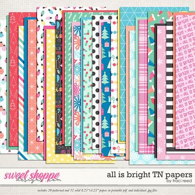All Is Bright TN Papers by Traci Reed