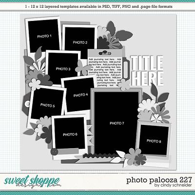 Cindy's Layered Templates - Photo Palooza 227 by Cindy Schneider