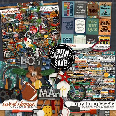 A Guy Thing Bundle by Clever Monkey Graphics