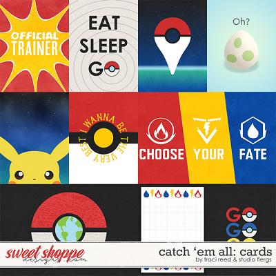 Catch 'Em All: CARDS by Traci Reed and Studio Flergs