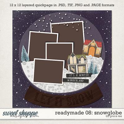 Readymade Template 08: Snowglobe by Grace Lee