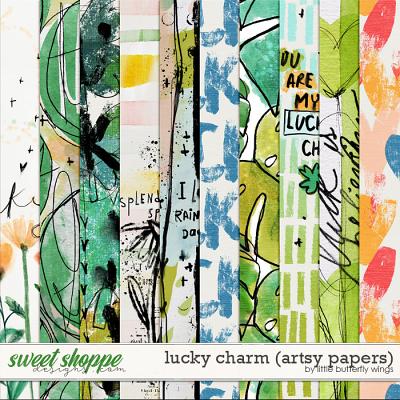 Lucky Charm (artsy papers) by Little Butterfly Wings