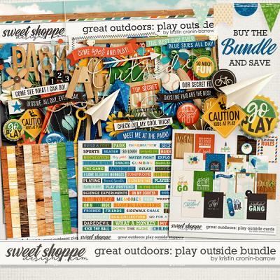 Great Outdoors: Play Outside Bundle by Kristin Cronin-Barrow