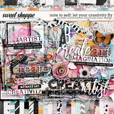 Note to Self: Let Your Creativity Fly Kit by Kristin Cronin-Barrow and Studio Basic Designs
