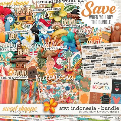 Around the world: Indonesia - bundle by Amanda Yi & WendyP Designs