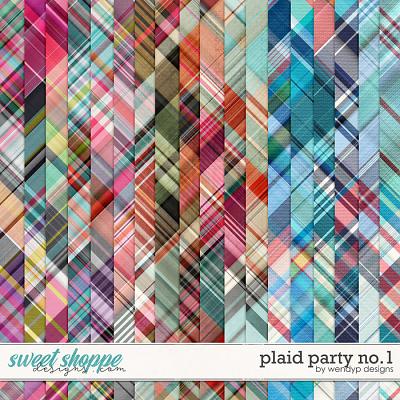 Plaid party no.1 by WendyP Designs