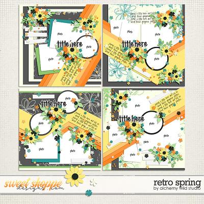 Retro Spring Layered Templates by Amber