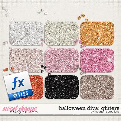 Halloween Diva: Glitters by Meagan's Creations