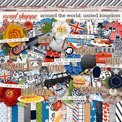 Around the world: United Kingdom by Amanda Yi & WendyP Designs
