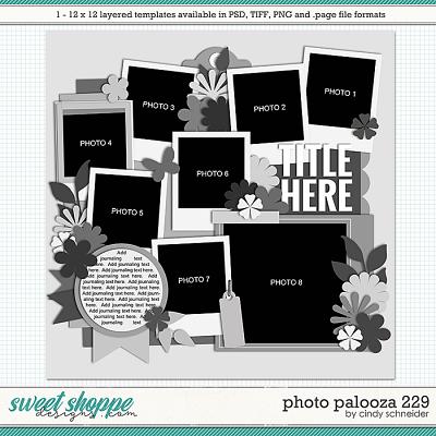 Cindy's Layered Templates - Photo Palooza 229 by Cindy Schneider