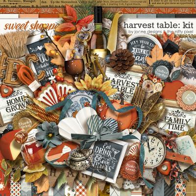 Harvest Table by JoCee Designs and The Nifty Pixel