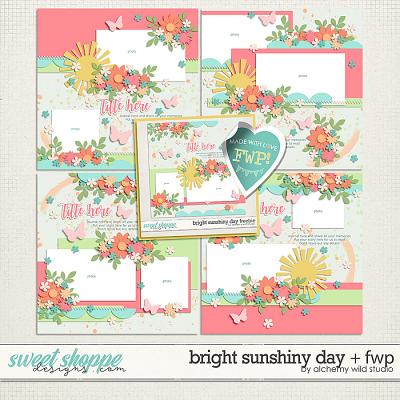 Bright Sunshiney Day Layered Templates by Alchemy Wild Studio
