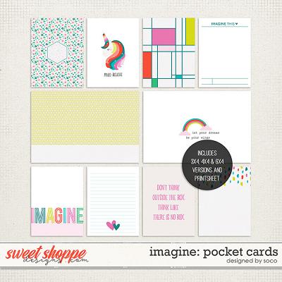 Imagine: Pocket Cards | Designed by Soco