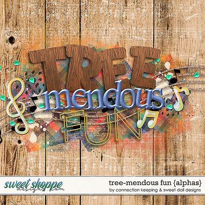 Tree-mendous Fun Alphas by Sweet Doll Designs and Connection Keeping Tree-mendous Fun Alphas by Sweet Doll Designs and Connection Keeping