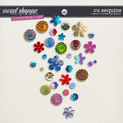 CU Sequins by Clever Monkey Graphics   