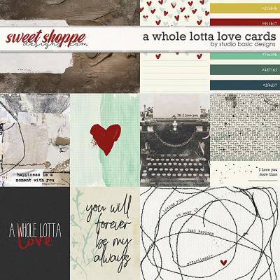A Whole Lotta Love Cards by Studio Basic