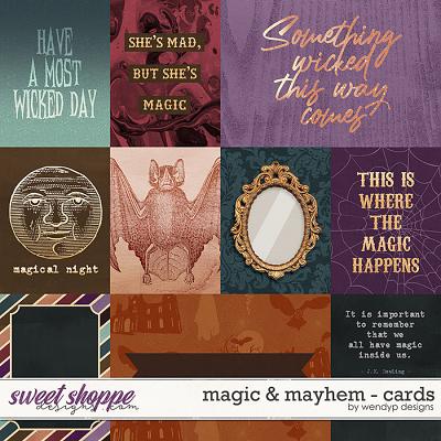 Magic & Mayhem - cards by WendyP Designs