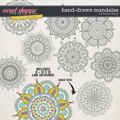 CU Hand-Drawn Mandalas by Tracie Stroud