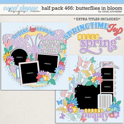 Cindy's Layered Templates - Half Pack 466: Butterflies in Bloom by Cindy Schneider Cindy's Layered Templates - Half Pack 466: Butterflies in Bloom by Cindy Schneider