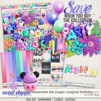 Remember the Magic: MAGICAL BIRTHDAY GIRL- COLLECTION & *FWP* by Studio Flergs