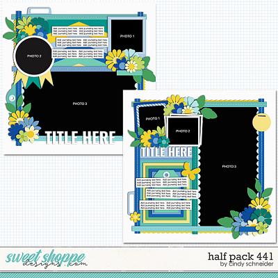 Cindy's Layered Templates - Half Pack 441 by Cindy Schneider