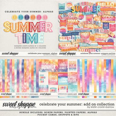 Celebrate your Summer: Add On Collection by Kristin Cronin-Barrow