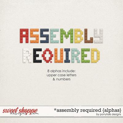 Assembly Required Alphas by Ponytails