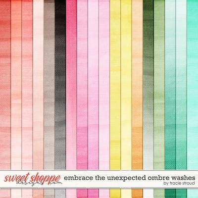 Embrace the Unexpected Ombre Washes by Tracie Stroud