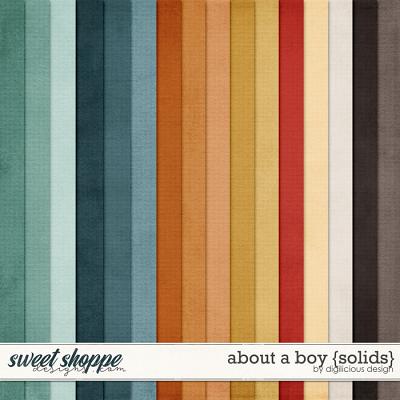 About A Boy {Solids} by Digilicious Design