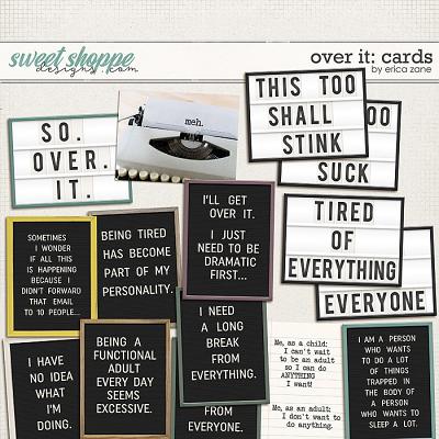 Over It: Cards by Erica Zane