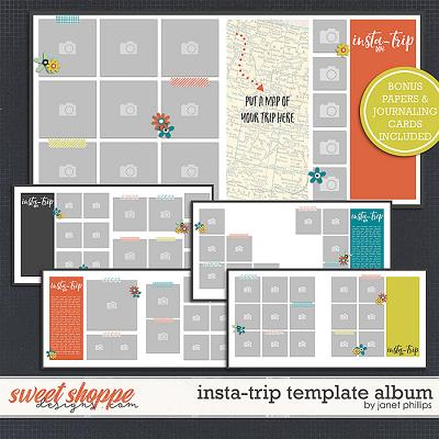 Insta-Trip Template Album by Janet Phillips