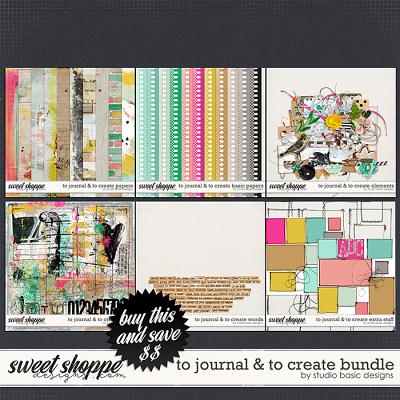 To Journal & To Create Bundle by Studio Basic