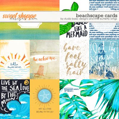Beachscape Cards by Studio Basic Little Butterfly Wings